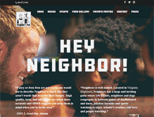 Tablet Screenshot of neighborsatlanta.com